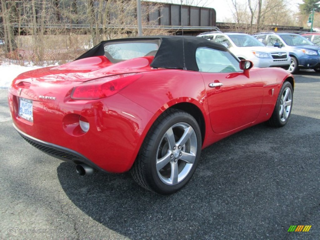 2007 Solstice Roadster - Aggressive Red / Ebony photo #6