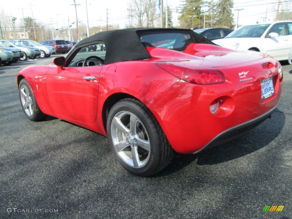 2007 Solstice Roadster - Aggressive Red / Ebony photo #8