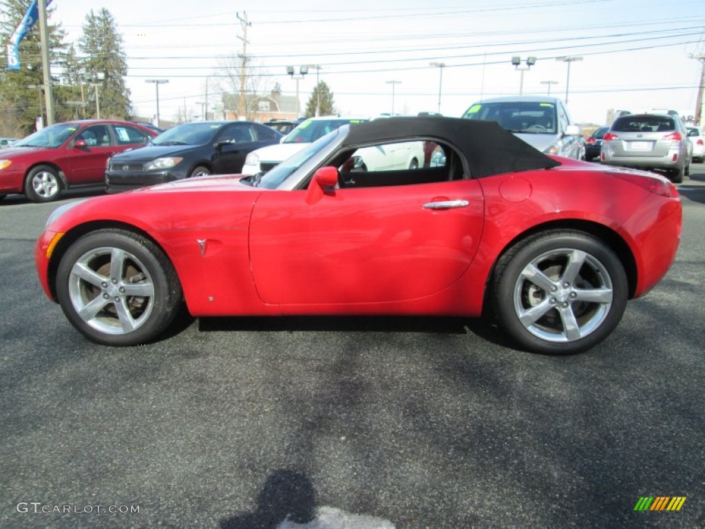 Aggressive Red 2007 Pontiac Solstice Roadster Exterior Photo #90789411