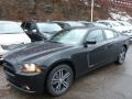 Pitch Black 2014 Dodge Charger SXT Plus AWD