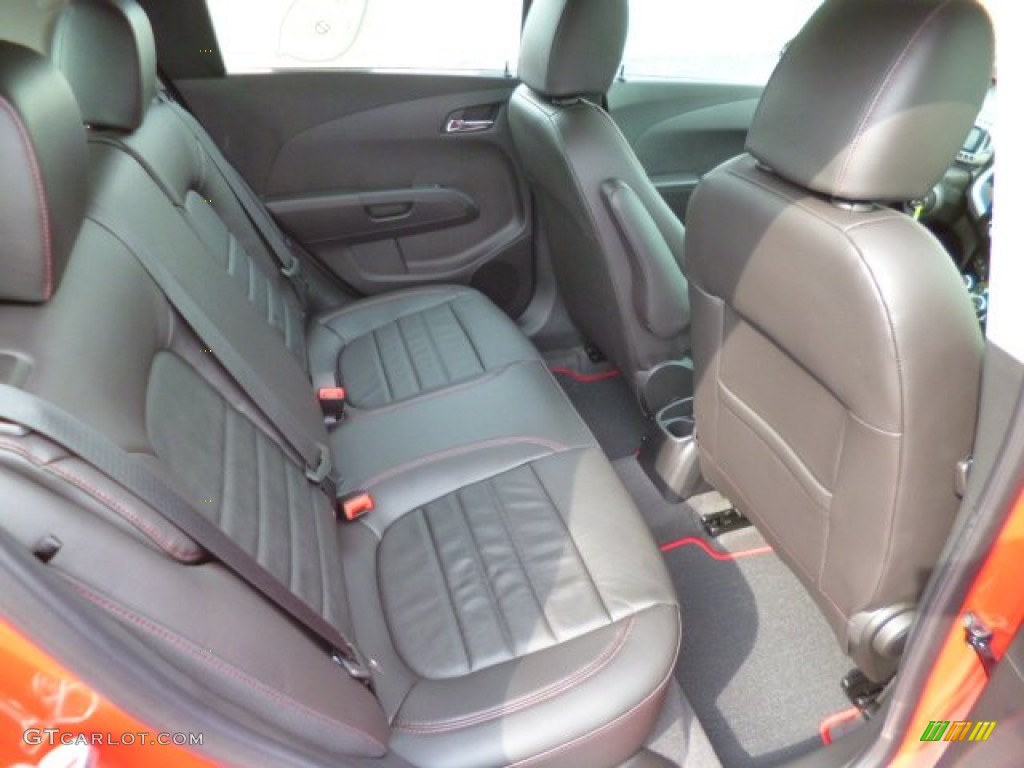 2014 Chevrolet Sonic RS Hatchback Rear Seat Photo #90791952