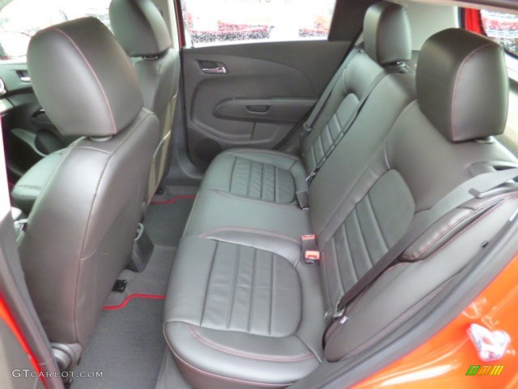 2014 Chevrolet Sonic RS Hatchback Rear Seat Photo #90791985