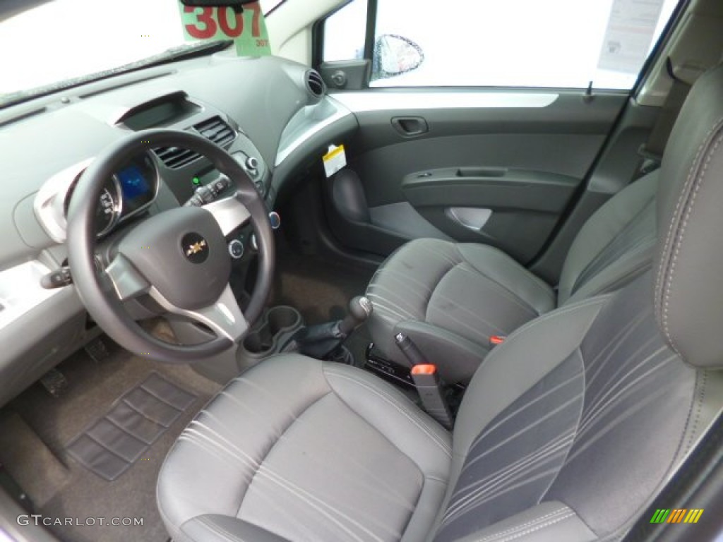 Silver/Silver Interior 2014 Chevrolet Spark LS Photo #90792495