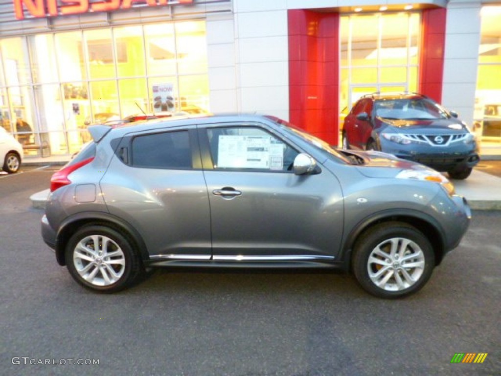 Gun Metallic 2014 Nissan Juke SV AWD Exterior Photo #90793116