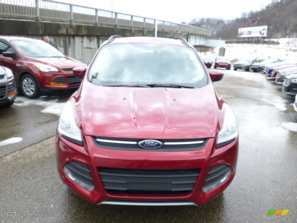 2014 Escape SE 1.6L EcoBoost 4WD - Ruby Red / Charcoal Black photo #3