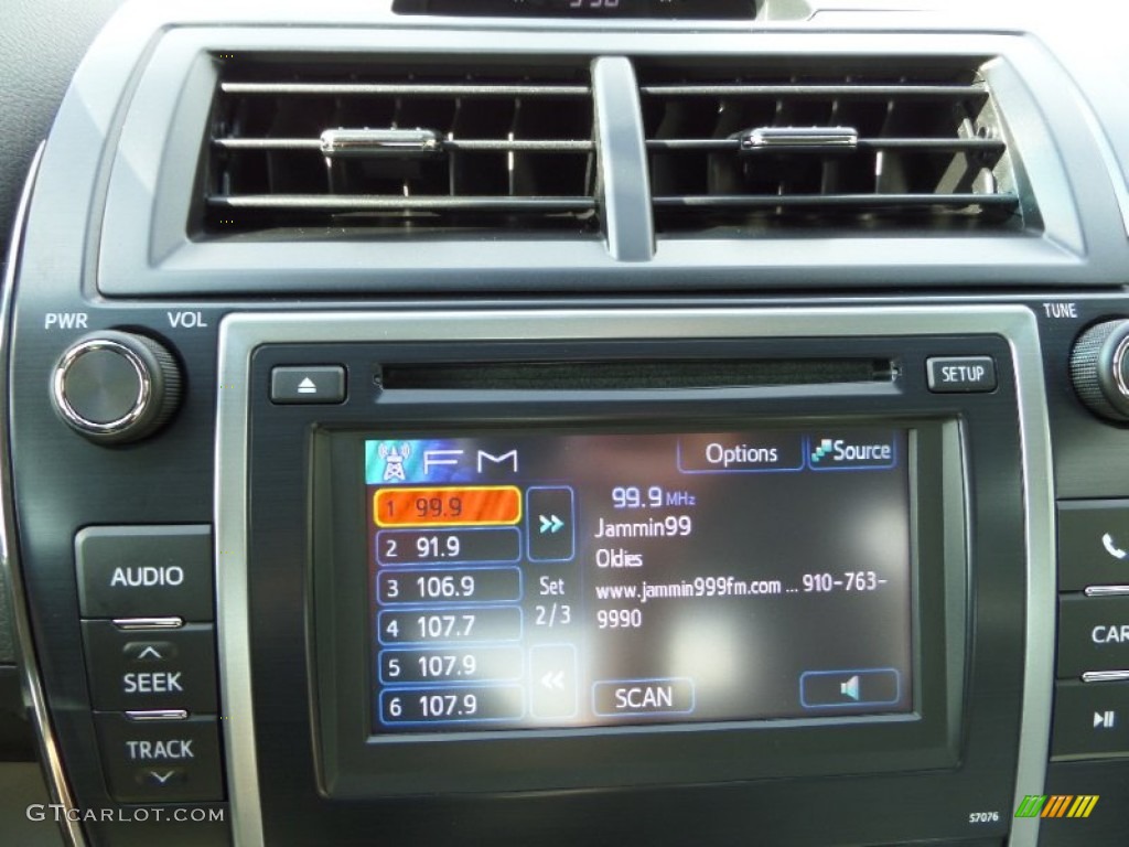 2013 Camry XLE - Magnetic Gray Metallic / Ash photo #17