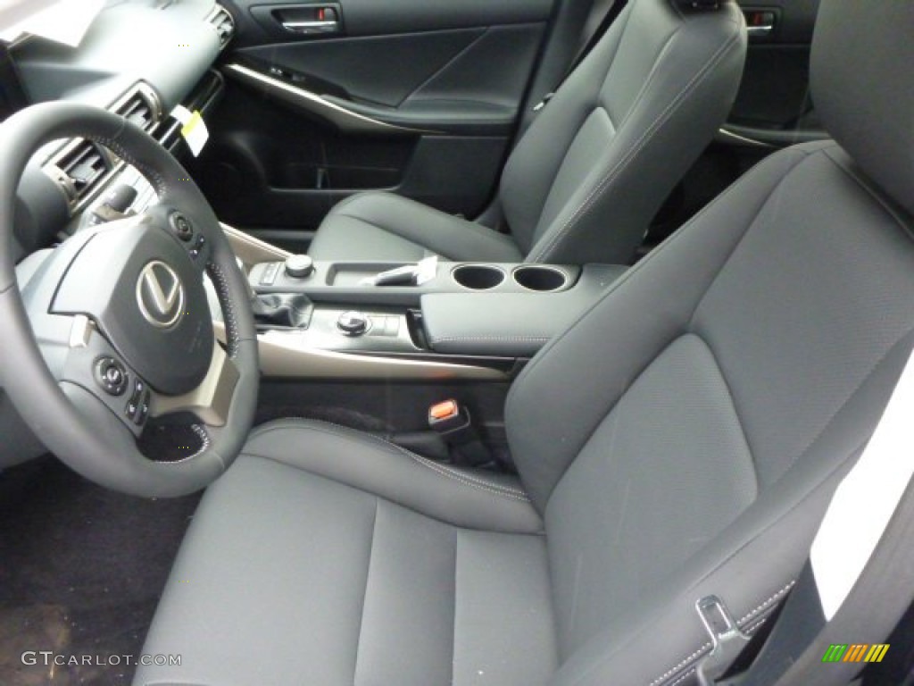 2014 IS 250 AWD - Obsidian Black / Black photo #10