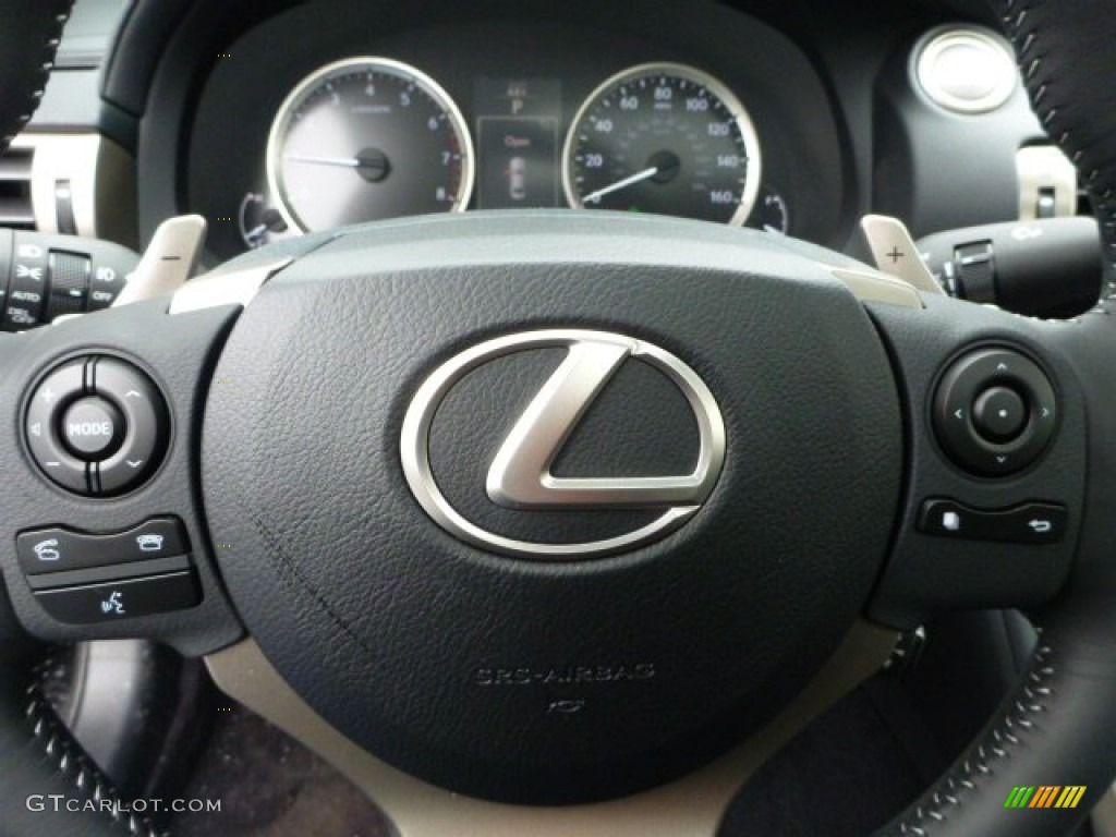 2014 IS 250 AWD - Obsidian Black / Black photo #17