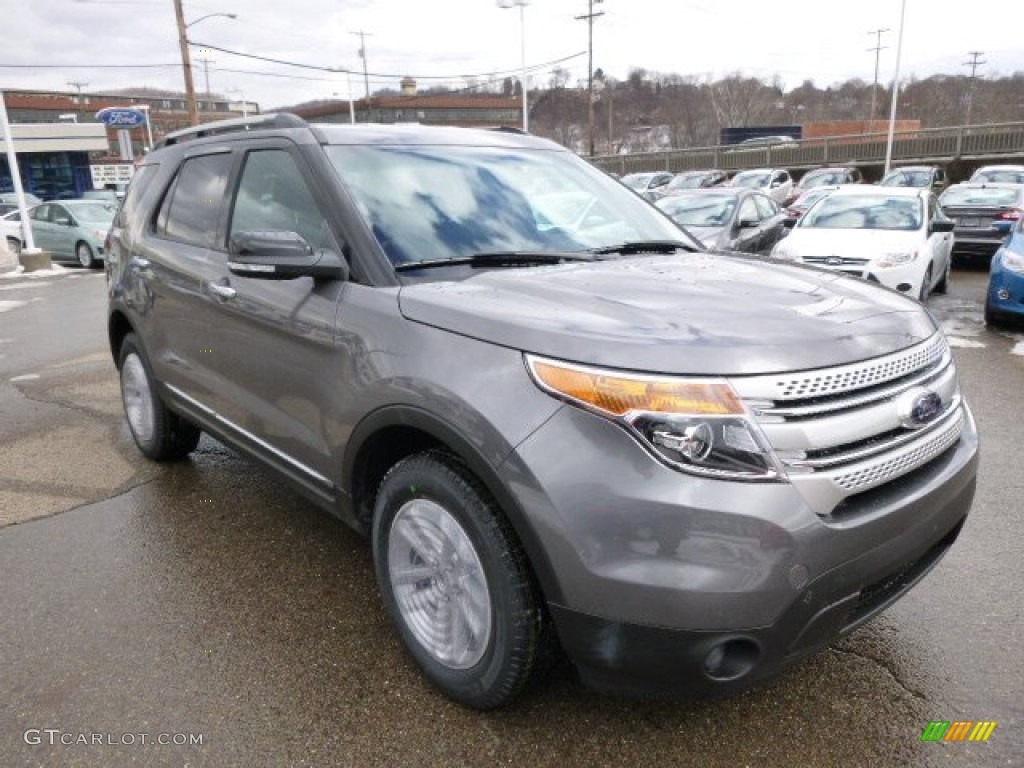 2014 Explorer XLT 4WD - Sterling Gray / Charcoal Black photo #2