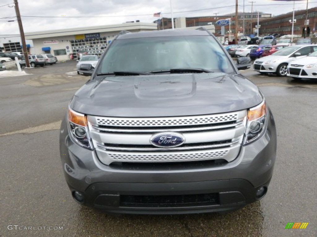 2014 Explorer XLT 4WD - Sterling Gray / Charcoal Black photo #3