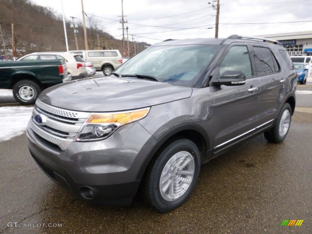 2014 Explorer XLT 4WD - Sterling Gray / Charcoal Black photo #4