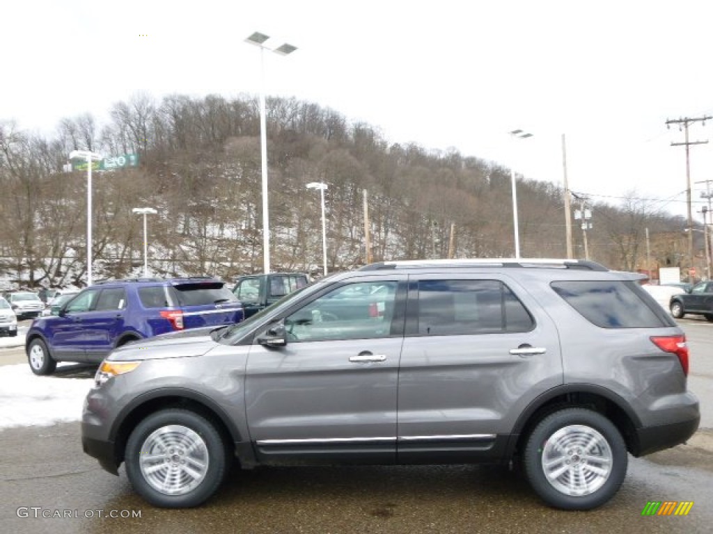 2014 Explorer XLT 4WD - Sterling Gray / Charcoal Black photo #5