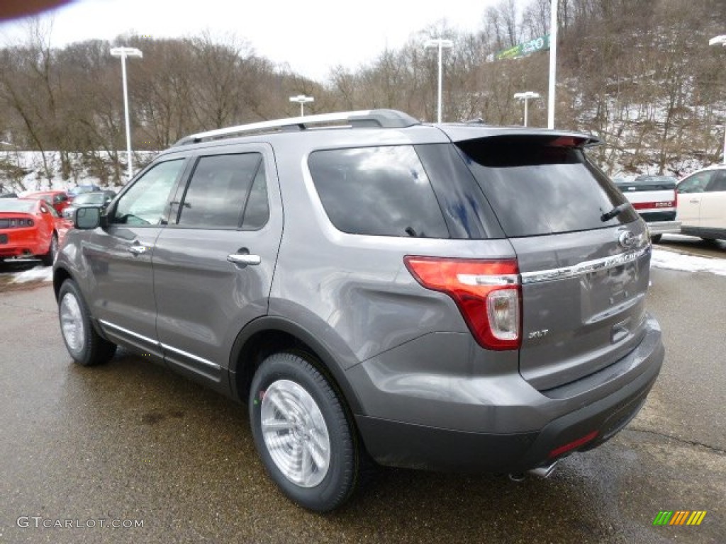 2014 Explorer XLT 4WD - Sterling Gray / Charcoal Black photo #6