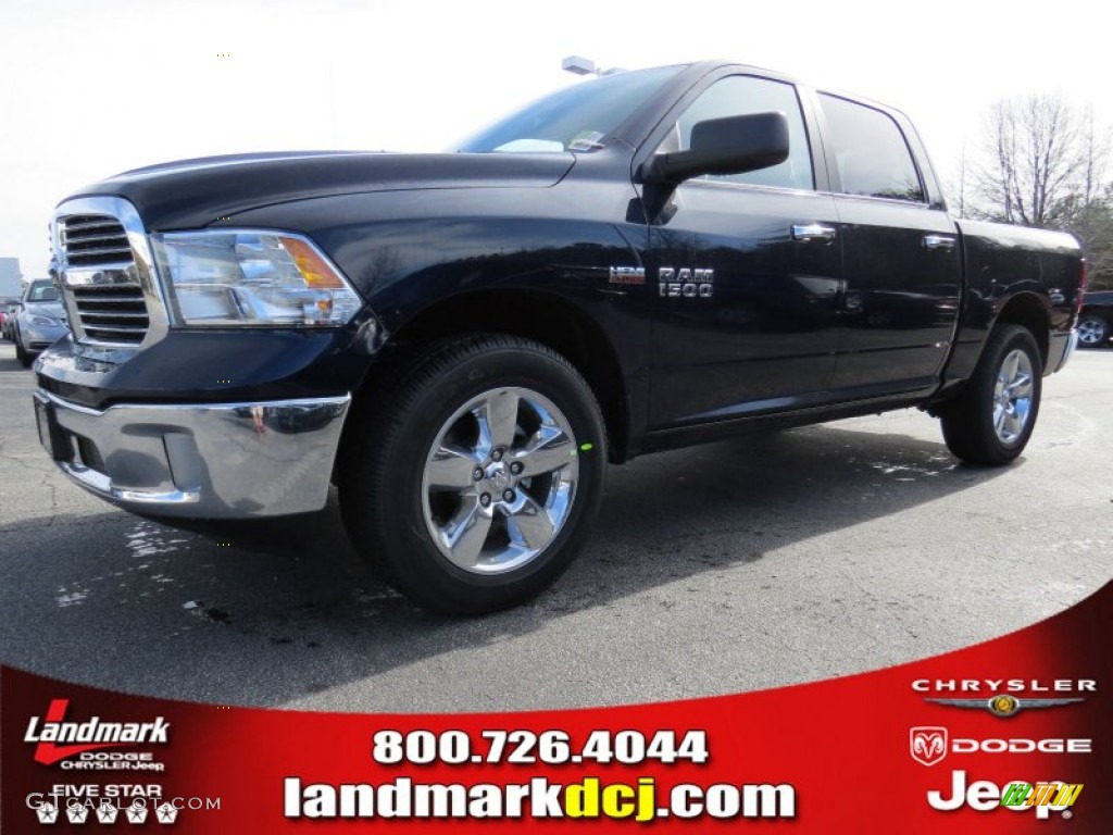 True Blue Pearl Coat Ram 1500