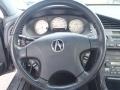 2003 Acura TL Ebony Interior Steering Wheel Photo