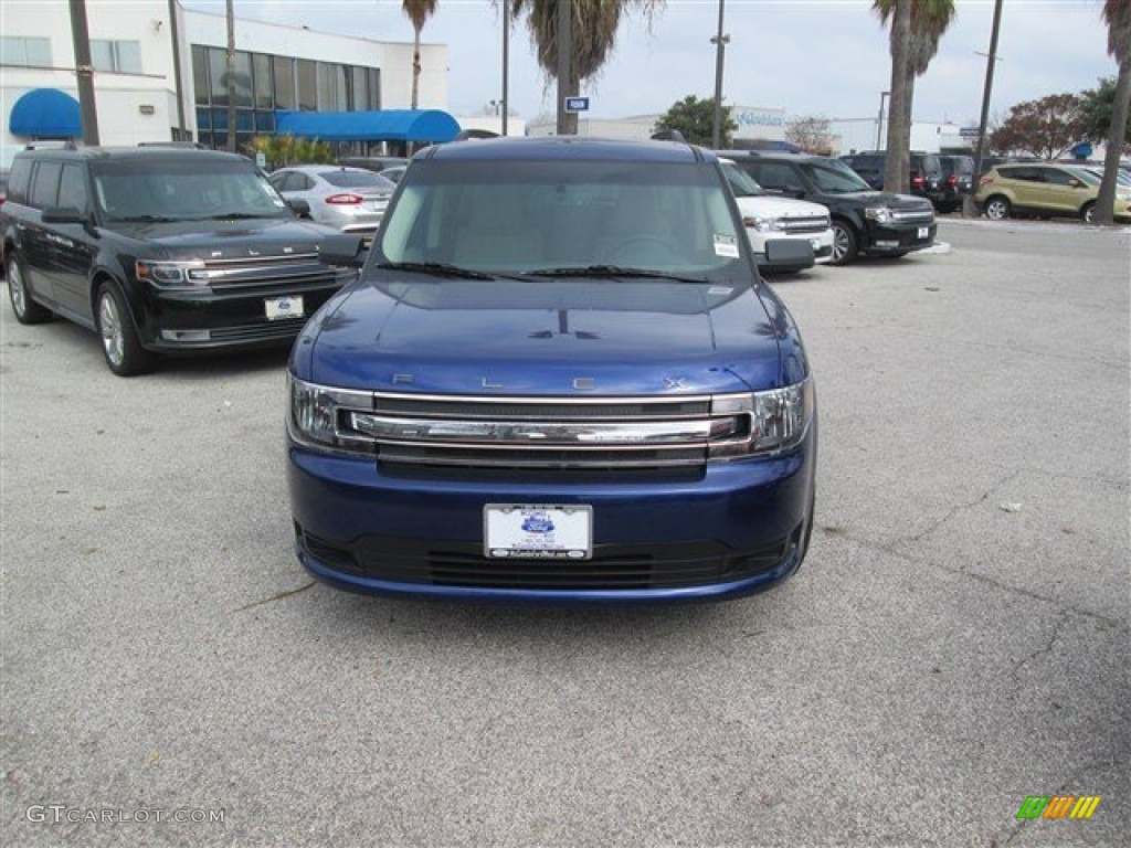2014 Flex SE - Deep Impact Blue / Dune photo #1