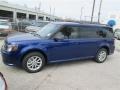 2014 Deep Impact Blue Ford Flex SE  photo #2