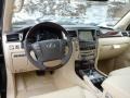 2014 Lexus LX Parchment Interior Dashboard Photo