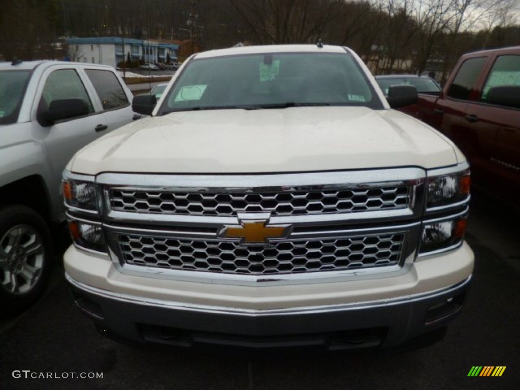 2014 Silverado 1500 LT Crew Cab 4x4 - White Diamond Tricoat / Jet Black photo #2