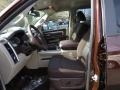 Canyon Brown/Light Frost Beige 2014 Ram 1500 Big Horn Crew Cab Interior Color