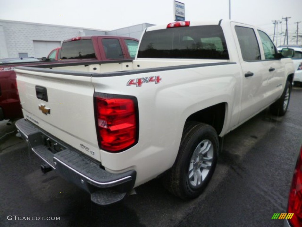 2014 Silverado 1500 LT Crew Cab 4x4 - White Diamond Tricoat / Jet Black photo #5