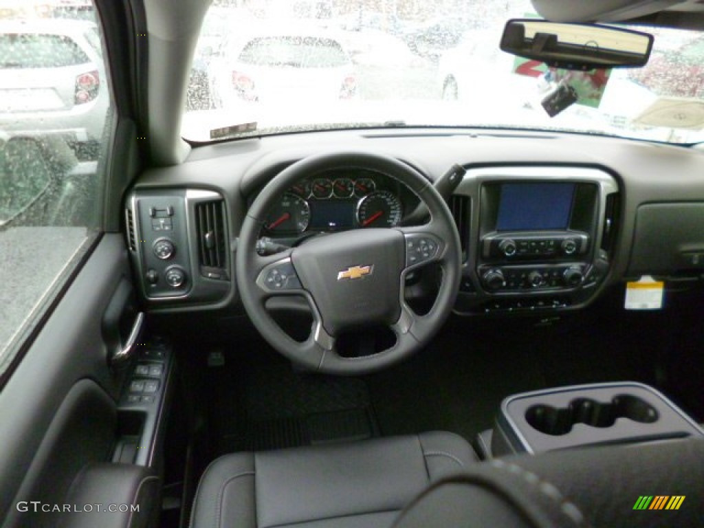 2014 Silverado 1500 LT Crew Cab 4x4 - White Diamond Tricoat / Jet Black photo #10