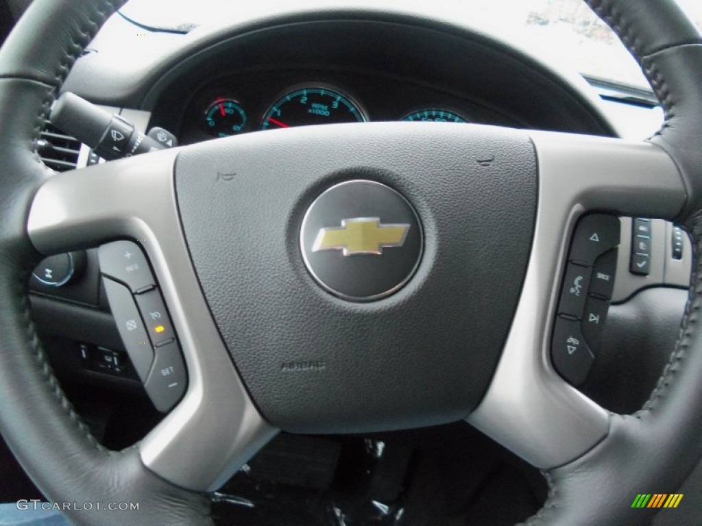 2014 Silverado 3500HD LTZ Crew Cab 4x4 Dual Rear Wheel - Summit White / Ebony photo #27