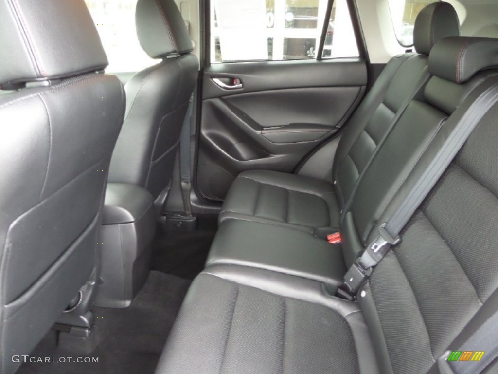 Black Interior 2013 Mazda CX-5 Grand Touring Photo #90796992