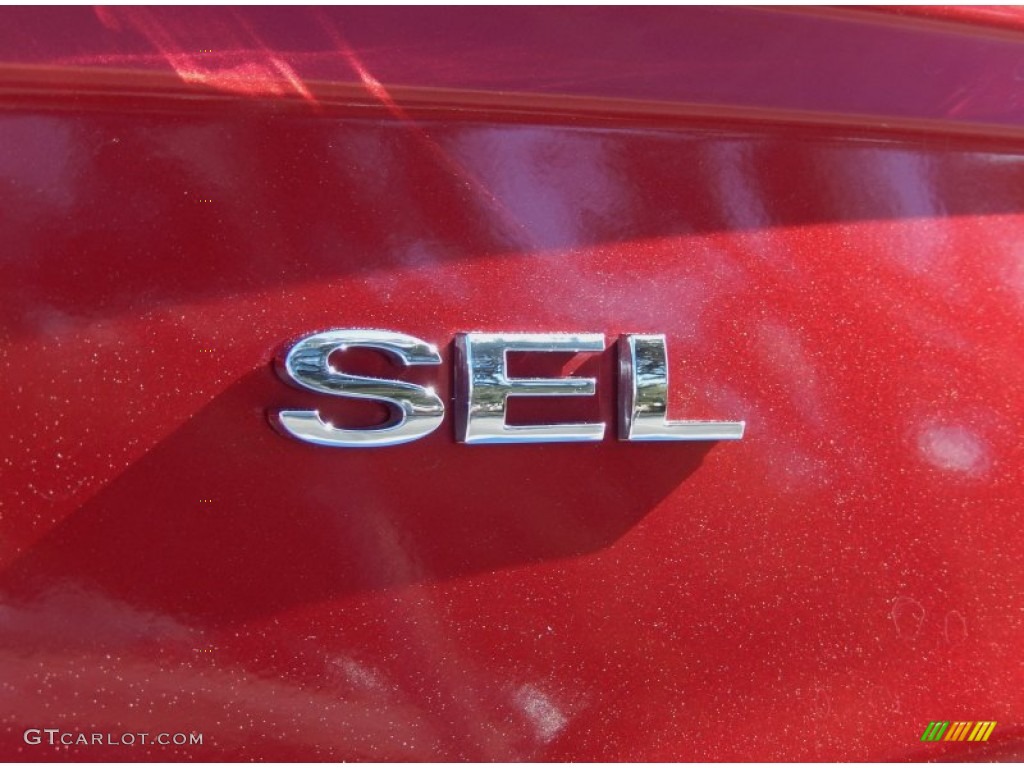 2012 Fusion SEL V6 - Red Candy Metallic / Medium Light Stone photo #10