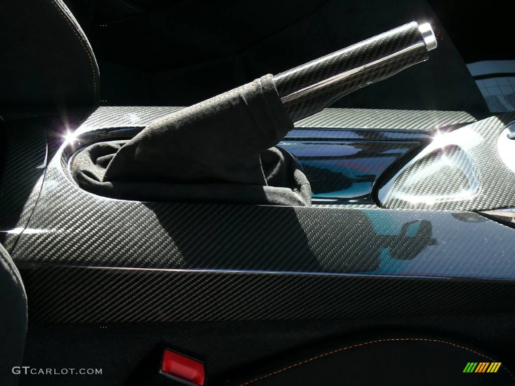 Nero Perseus Interior 2008 Lamborghini Gallardo Superleggera Photo #907979