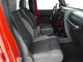 2007 Flame Red Jeep Wrangler Unlimited X 4x4  photo #21