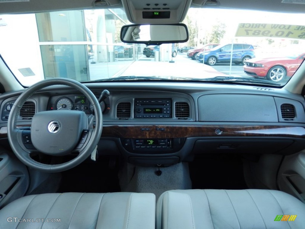 2007 Mercury Grand Marquis LS Medium Light Stone Dashboard Photo #90798363