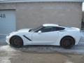 2014 Arctic White Chevrolet Corvette Stingray Coupe Z51  photo #1