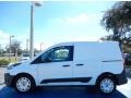 Frozen White 2014 Ford Transit Connect XL Van Exterior