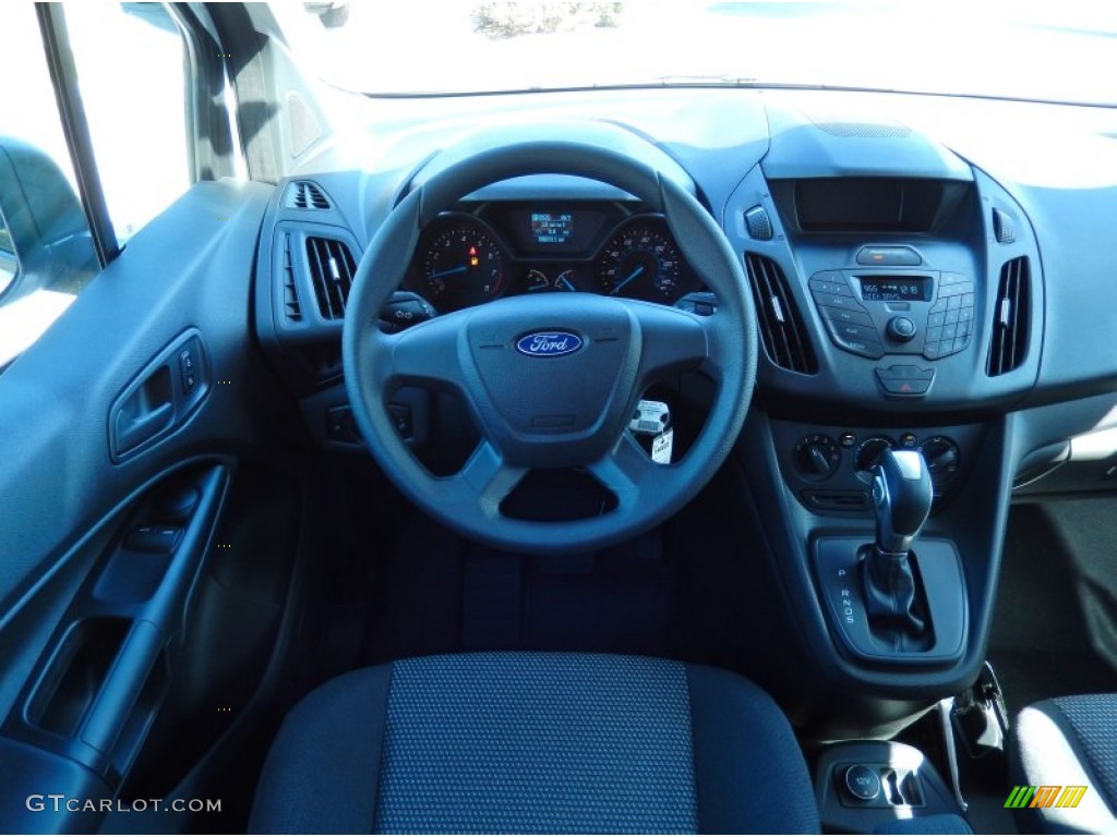 2014 Ford Transit Connect XL Van Charcoal Black Dashboard Photo #90799836