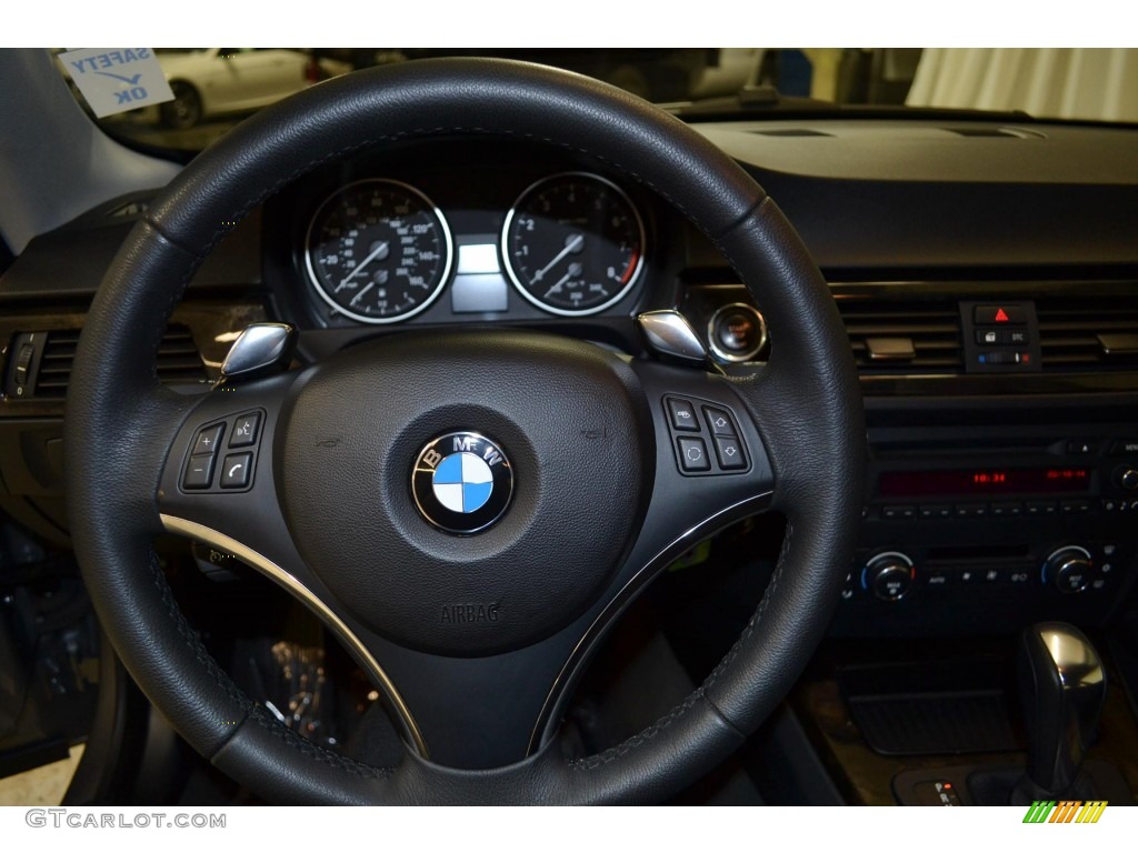 2009 3 Series 328i Coupe - Space Grey Metallic / Black photo #18