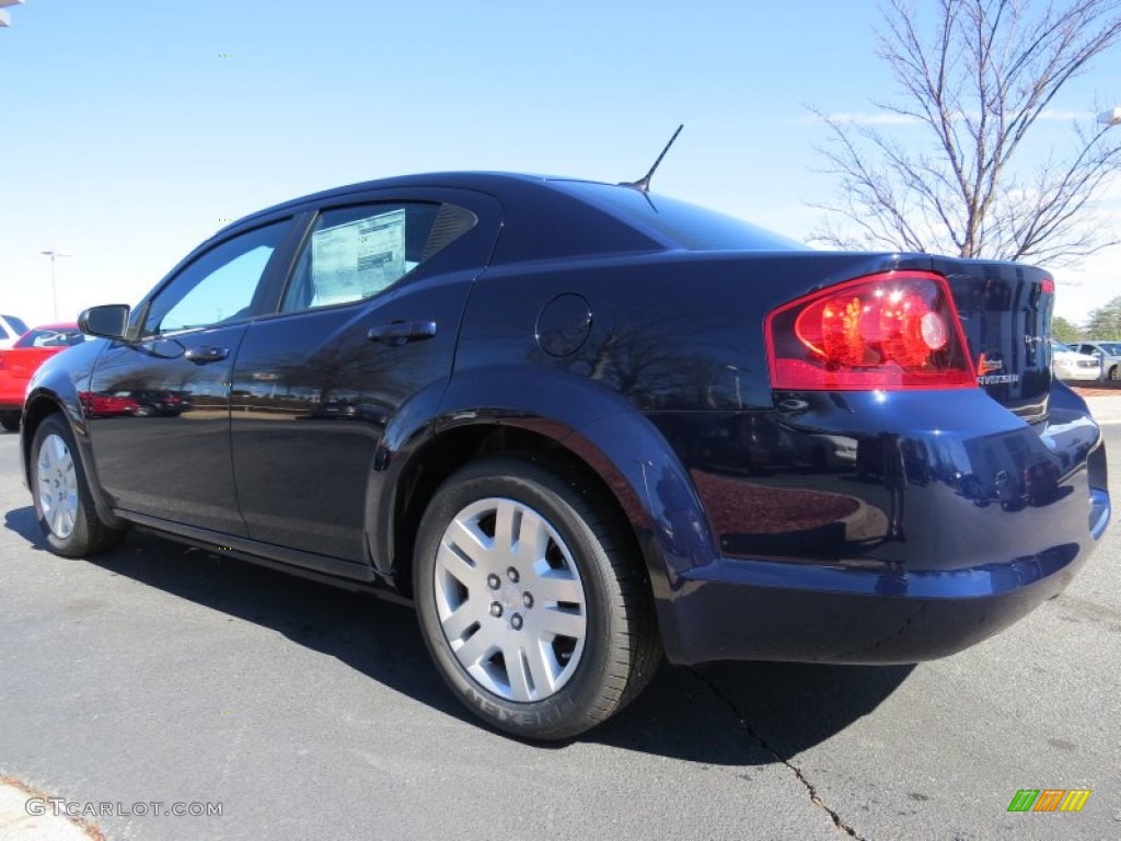 2014 Avenger SE - True Blue Pearl / Black photo #2