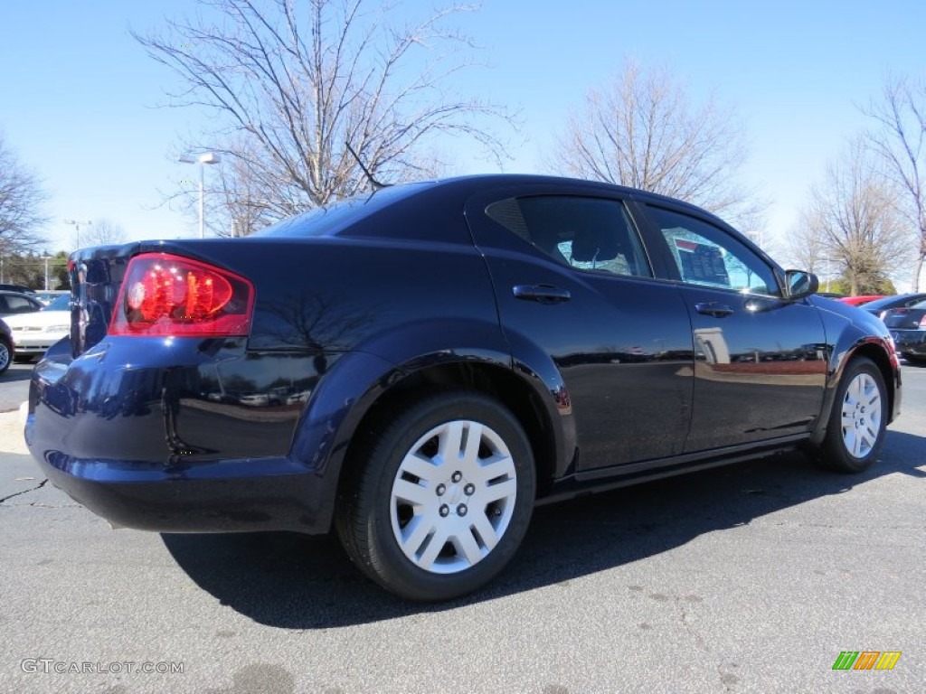 2014 Avenger SE - True Blue Pearl / Black photo #3