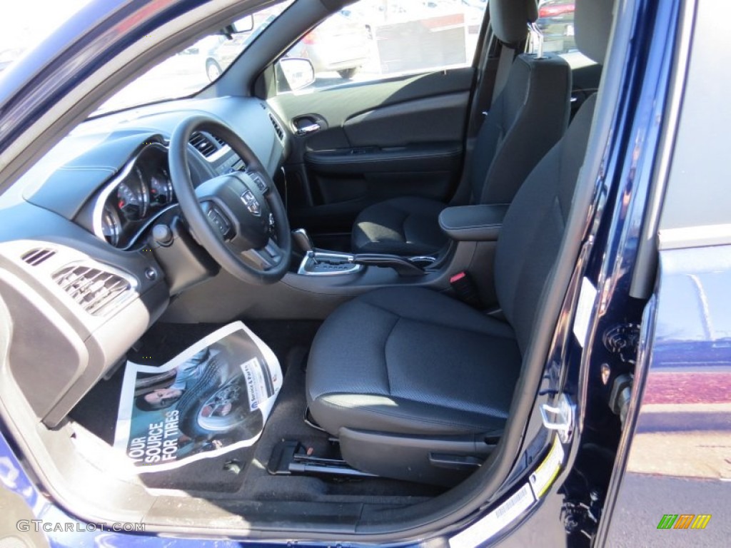 2014 Avenger SE - True Blue Pearl / Black photo #6