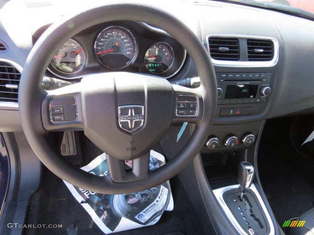 2014 Avenger SE - True Blue Pearl / Black photo #8