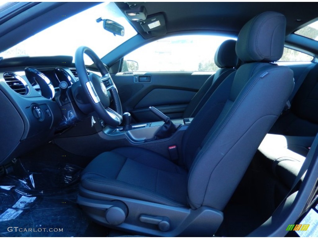 2014 Mustang V6 Coupe - Black / Charcoal Black photo #5
