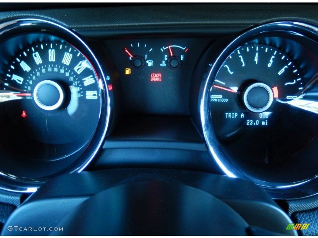 2014 Mustang V6 Coupe - Black / Charcoal Black photo #8