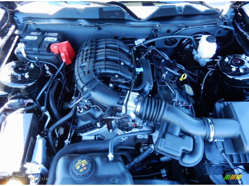 2014 Mustang V6 Coupe - Black / Charcoal Black photo #11