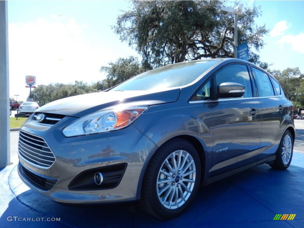 Sterling Grey 2014 Ford C-Max Hybrid SEL Exterior Photo #90800577