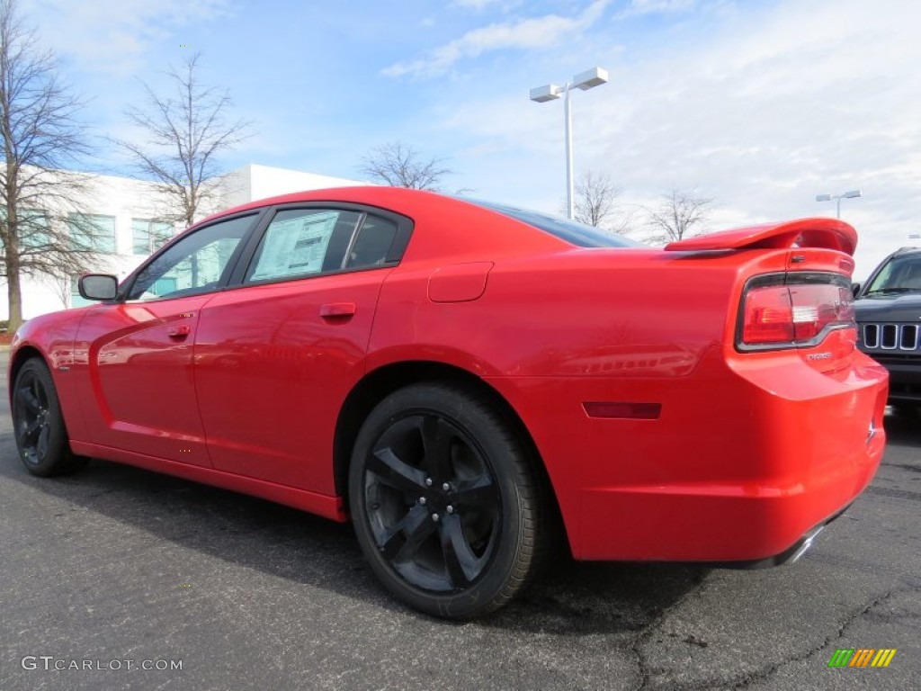 2014 Charger R/T - TorRed / Black photo #2