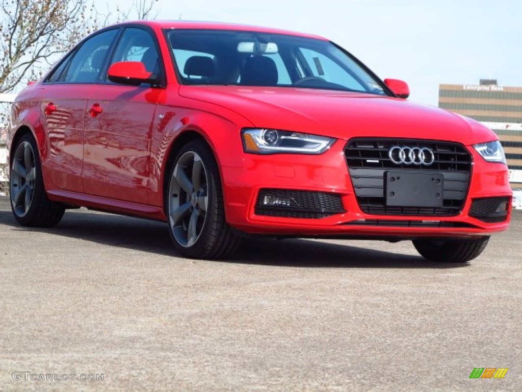 2014 Brilliant Red Audi A4 2.0T quattro Sedan 90790602 Car Color Galleries