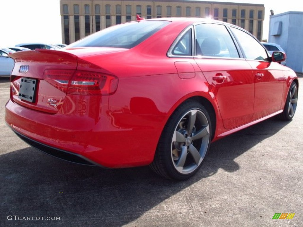 2014 A4 2.0T quattro Sedan - Brilliant Red / Black photo #2