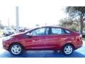 Ruby Red - Fiesta SE Sedan Photo No. 2