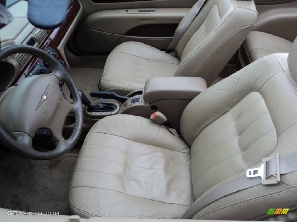 2002 Chrysler Sebring LXi Convertible Front Seat Photo #90801822