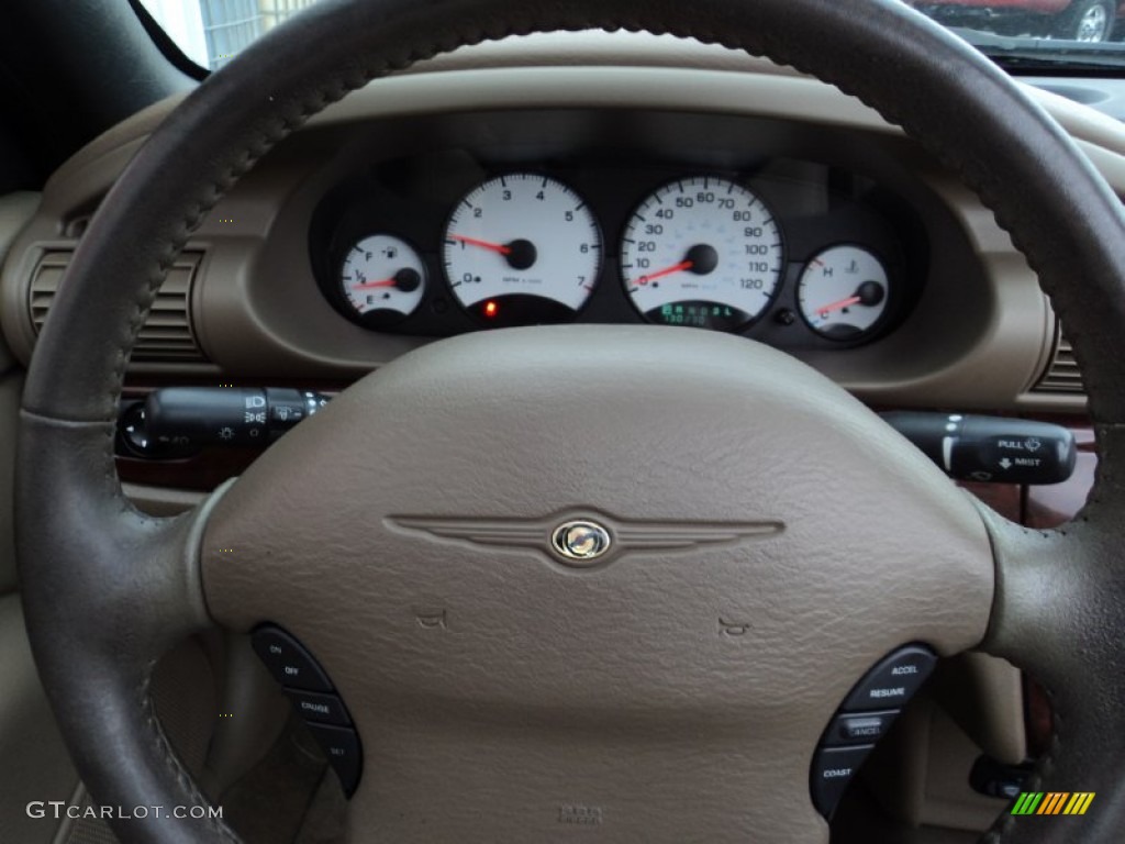 2002 Sebring LXi Convertible - Light Almond Pearl Metallic / Sandstone photo #7